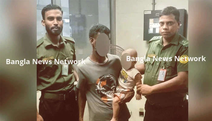কান্নারত শিশুকে নিয়ে পালানোর সময় সচিবালয় মেট্রো স্টেশন থেকে ১ জন আটক