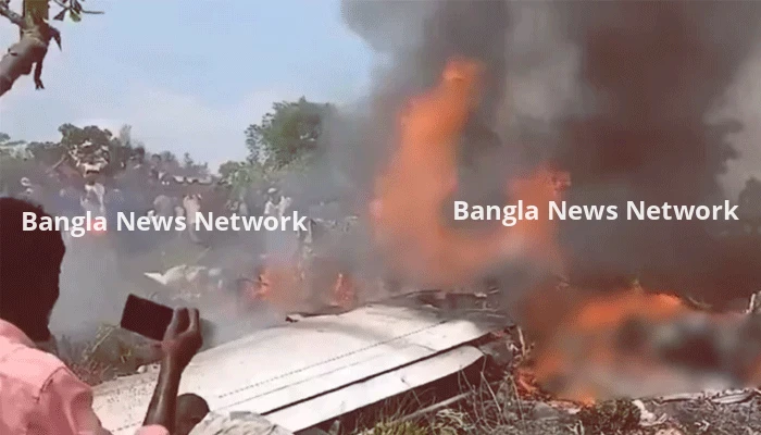 কঙ্গোতে বিমান দুর্ঘটনায় দুই জেনারেলসহ নিহত ১৪