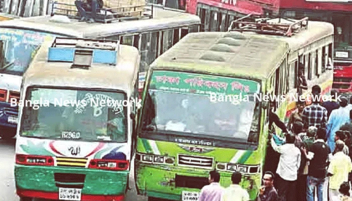 জ্বালানিসংকটে রাজধানীতে ২০ শতাংশ বাস চলাচল বন্ধ