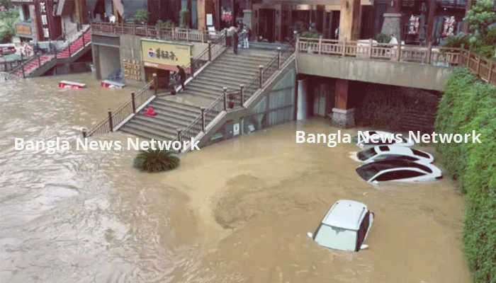 চীনে বন্যা ও ভূমিধসে ২১ জনের মৃত্যু