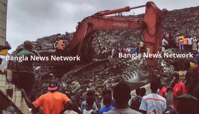 গিনিতে আবর্জনার স্তূপ ধসে একই পরিবারের ৫ জনসহ নিহত ৩০