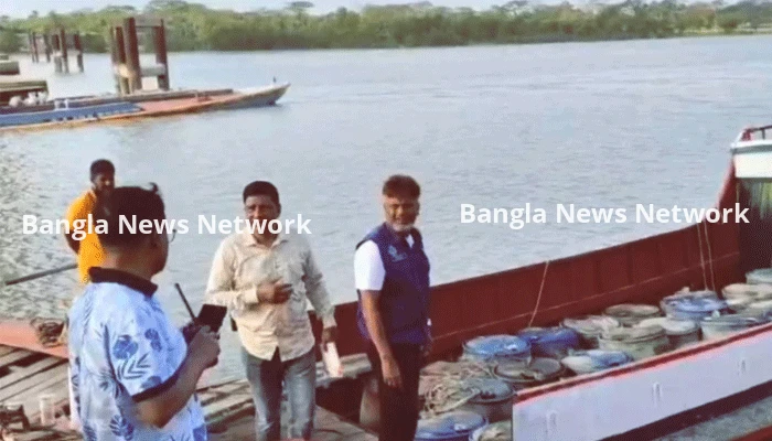 কলাপাড়ায় ৬ হাজার ২০০ লিটার ডিজেল ও পেট্রোল জব্দ