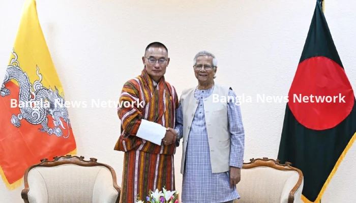 প্রধান উপদেষ্টার সঙ্গে ভুটানের প্রধানমন্ত্রীর দ্বিপাক্ষিক বৈঠক অনুষ্ঠিত