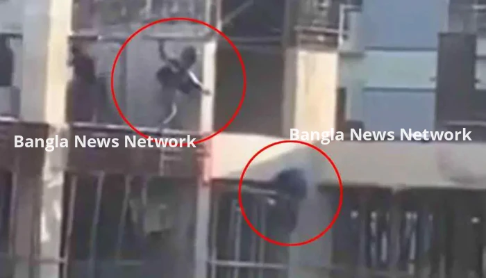 রামপুরায় ভবনের কার্নিশে ঝুলে থাকা তরুণকে গুলির মামলায় অভিযোগ দাখিল