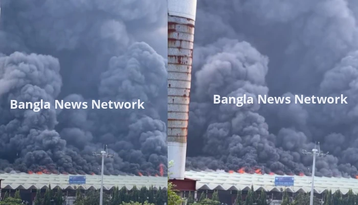শাহজালাল বিমানবন্দরে কার্গো ভিলেজে ভয়াবহ আগুন