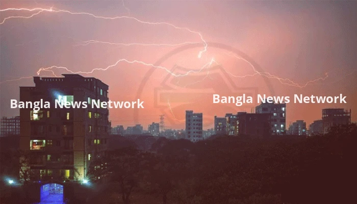 রাতের মধ্যে ঢাকায় বজ্রসহ বৃষ্টিপাতের আভাস
