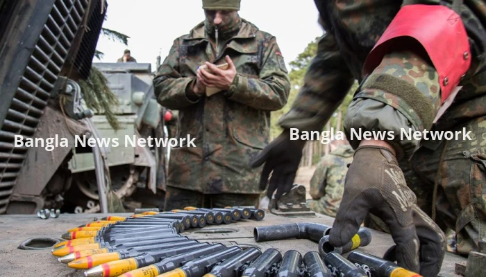 জার্মান সেনাবাহিনীর বিপুল পরিমাণ গোলাবারুদ চুরি