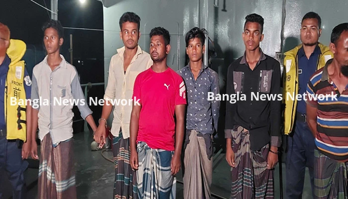 লক্ষ্মীপুরে বিপুল পরিমাণ কারেন্ট জাল জব্দ, ৯ জেলেকে অর্থদণ্ড