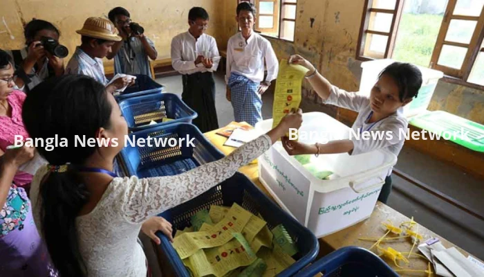 ৫ বছর পর জান্তাশাসিত মিয়ানমারে নির্বাচন, চলছে ভোটগ্রহণ