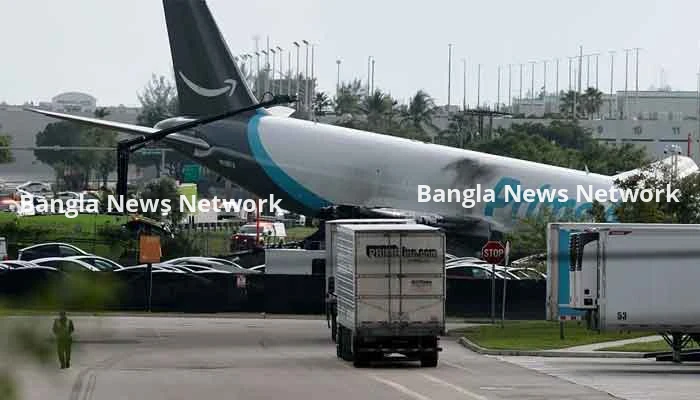 মিয়ামি বিমানবন্দরে অ্যামাজনের কার্গো বিমান বিধ্বস্ত, নিহত ৫