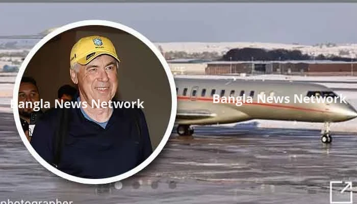 ৯১৪ কোটি টাকার জেটে করে ব্রাজিলে আনচেলত্তি