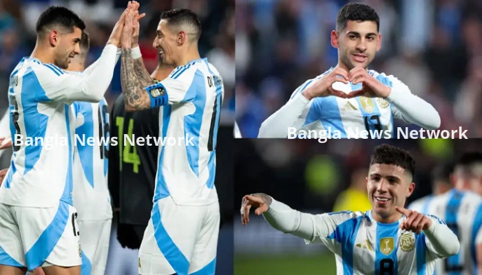 মেসি-দিবালাকে ছাড়াই আর্জেন্টিনার দাপুটে জয়