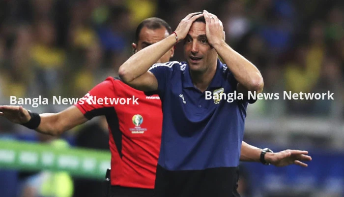 পেরু ম্যাচে নিষিদ্ধ আর্জেন্টাইন কোচ স্কালোনি