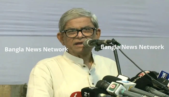 বিলম্ব না করে দ্রুত নির্বাচনের ব্যবস্থা করুন, অন্তর্বর্তী সরকারকে ফখরুল