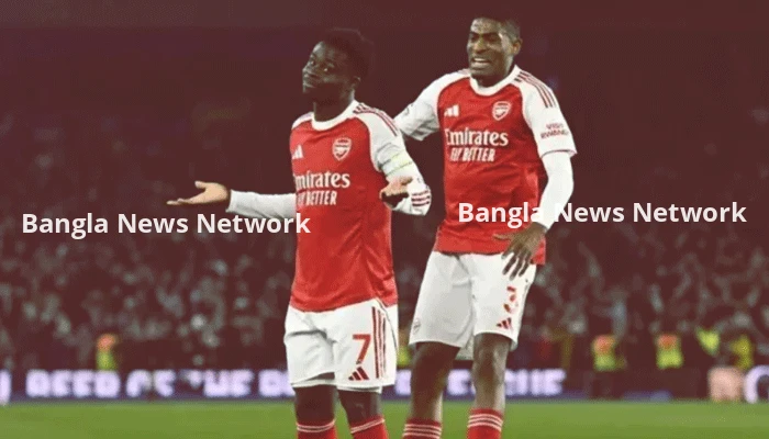 সাকার গোলে আর্সেনাল জিতল ব্রাইটনে