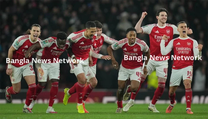 রুদ্ধশ্বাস টাইব্রেকারে জিতে সেমিতে আর্সেনাল