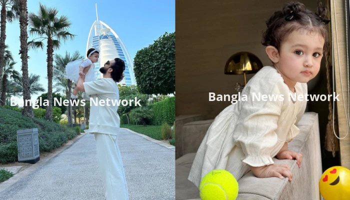 মেয়ের প্রথম জন্মদিনে ছবি প্রকাশ্যে আনলেন আতিফ আসলাম