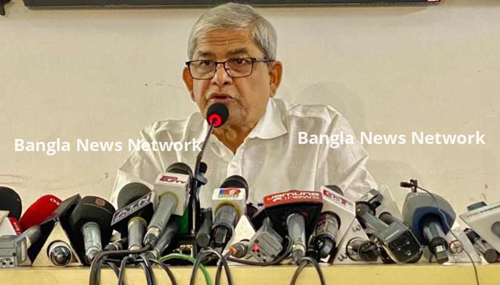 সরকার পদত্যাগ না করলে দেশ সংঘাতের দিকে যাবে : ফখরুল