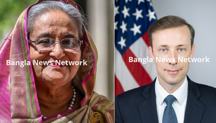 প্রধানমন্ত্রীর সঙ্গে মার্কিন নিরাপত্তা উপদেষ্টার বৈঠক, অবাধ–সুষ্ঠু নির্বাচনে জোর দিয়েছে যুক্তরাষ্ট্র