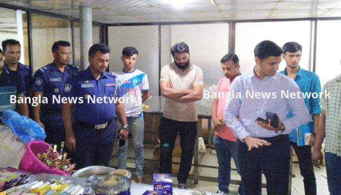 ভেজাল চকলেট ও জুস তৈরির অপরাধে দুই যুবকের কারাদণ্ড