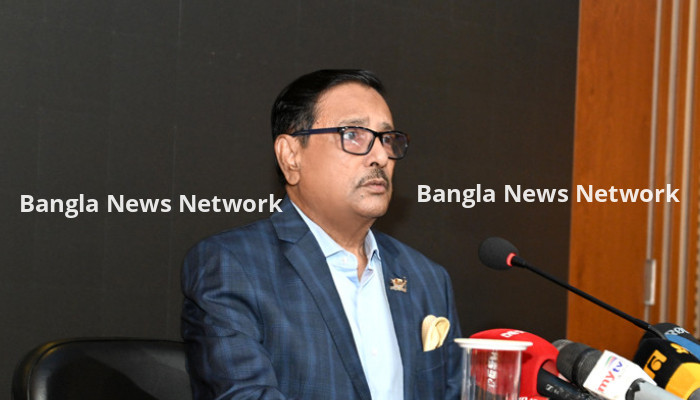 নির্বাচন সামনে রেখে আগুন সন্ত্রাসের হুমকি দিচ্ছে বিএনপি : ওবায়দুল কাদের