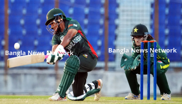 পাকিস্তানকে হারিয়ে বাংলাদেশের সিরিজ জয়