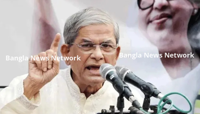 মির্জা ফখরুলের বাসায় আইনশৃঙ্খলা বাহিনীর সদস্যরা