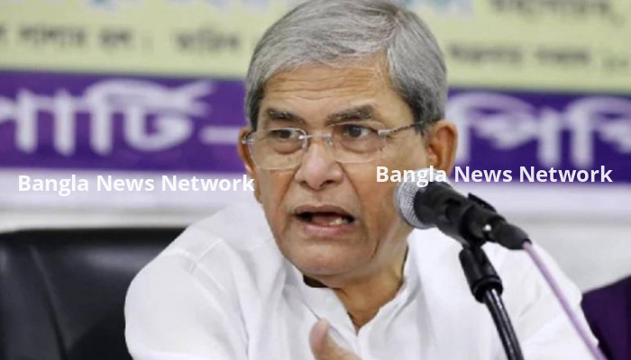 বিএনপির মহাসচিব মির্জা ফখরুল আটক