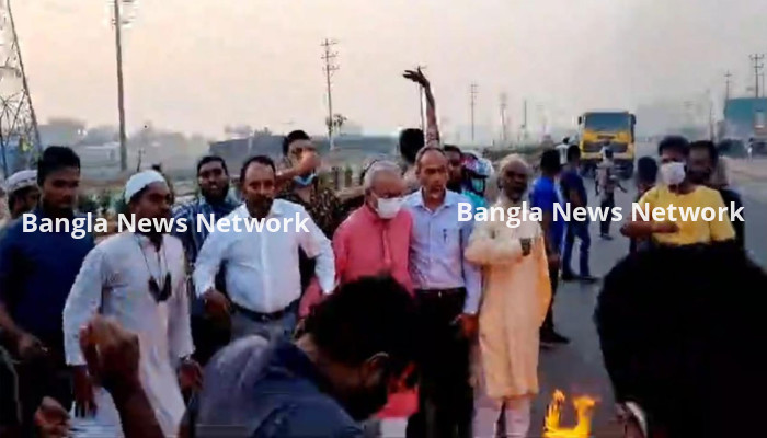 সাইনবোর্ডের রাস্তায় ৭২ ঘণ্টার অবরোধ কর্মসূচিতে রিজভী