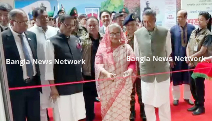 মেট্রোরেলের আগারগাঁও-মতিঝিল অংশের উদ্বোধন করলেন প্রধানমন্ত্রী