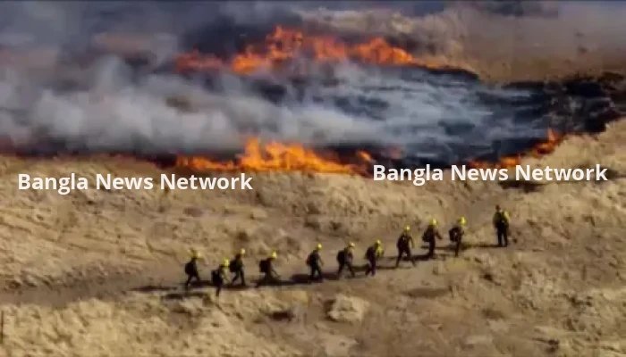 ক্যালিফোর্নিয়ায় ভয়াবহ দাবানল, পুড়ে ছাই ১৪ হাজার একর জমি!