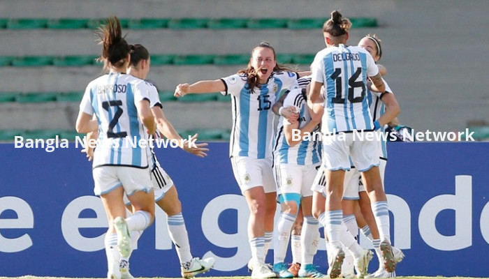 নারী বিশ্বকাপে আর্জেন্টিনার ২৩ সদস্যের দল ঘোষণা