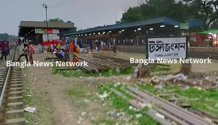 গাজীপুরে ট্রেনে কাটা পড়ে এক প্রাইভেট কার চালকের মৃত্যু