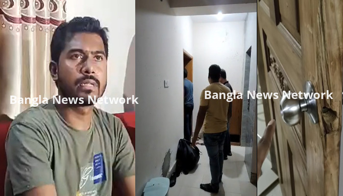 গভীর রাতে নূরুর বাসায় দরজা ভেঙে ঢুকলো ডিবি পুলিশ