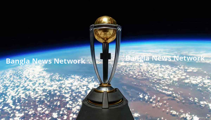 রাতে ঢাকায় আসছে ২০২৩ ক্রিকেট বিশ্বকাপের ট্রফি