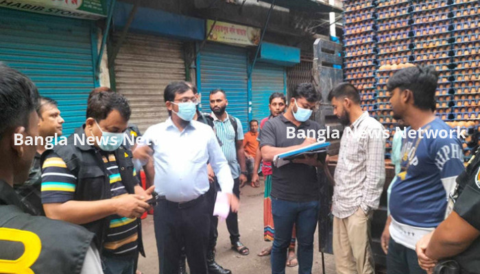 রাজধানীর একাধিক বাজারে র‍্যাবের অভিযান