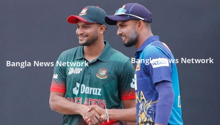 শ্রীলঙ্কার বিপক্ষে টস জিতে ফিল্ডিংয়ে বাংলাদেশ