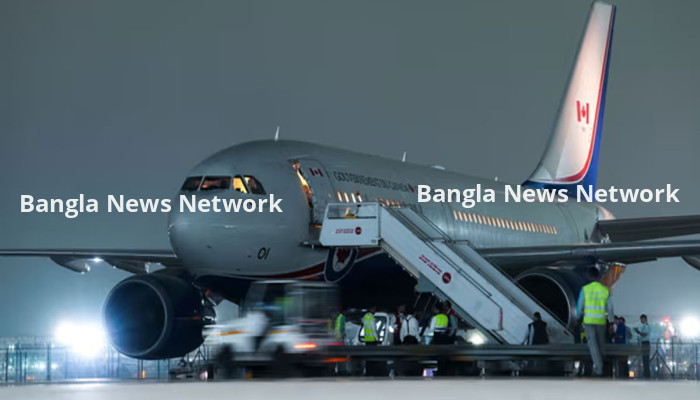 যান্ত্রিক ত্রুটির কারনে নয়াদিল্লিতে কানাডার প্রধানমন্ত্রী