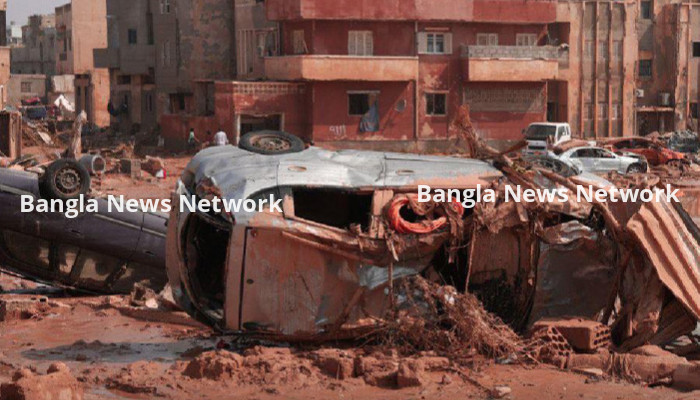 লিবিয়ায় বন্যায় সাগরে ভেসে গেছেন হাজার হাজার মানুষ