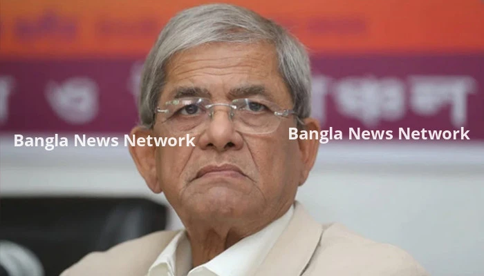 বাংলাদেশকে একটি ব্যর্থ রাষ্ট্রে পরিণত করা হয়েছে : মির্জা ফখরুল