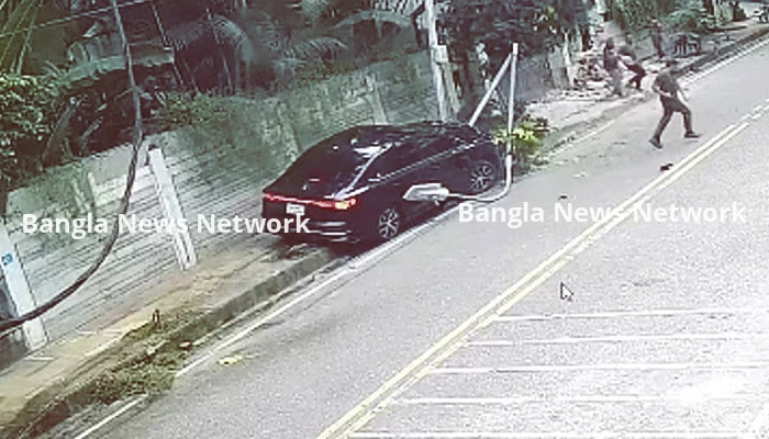 বারিধারায় ফুটপাতে বসে থাকা নির্মাণশ্রমিককে গাড়িচাপা, কিশোর আটক