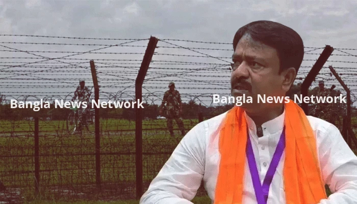 সীমান্তে কাঁটাতার দেওয়ার সময় বিজিবি বা তৃণমূলের লোকজন— কারও বাধাই সহ্য করা হবে না