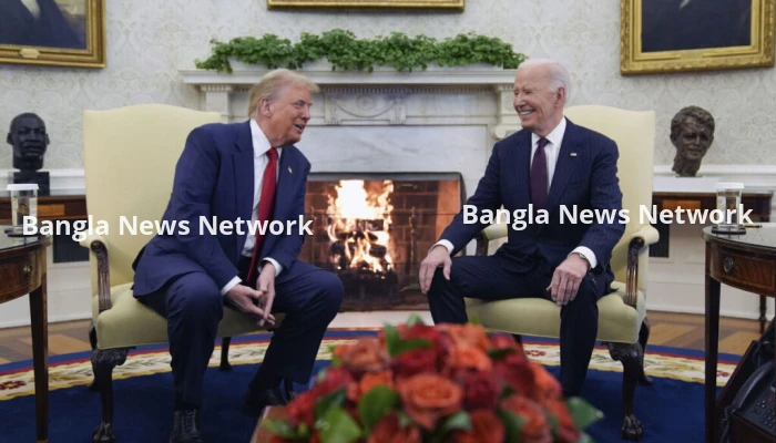 গাজায় যুদ্ধবিরতি নিশ্চিত করায় ট্রাম্পকে প্রশংসায় ভাসালেন বাইডেন