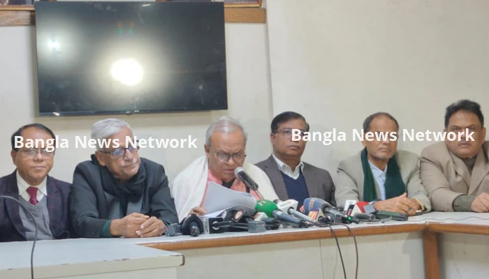বিএনপির ২ দিনের কর্মসূচি ঘোষণা