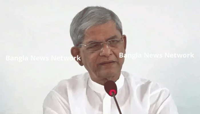 ধ্বংসস্তূপ থেকে দেশকে এগিয়ে নিতে কাজ করছে বিএনপি: মির্জা ফখরুল