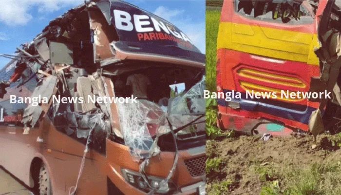 ফাঁকা সড়কে দুই বাসই দ্রুতগতিতে চলছিল, চালকদের চোখে ছিল ঘুম: পুলিশ