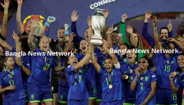 ৮ গোলের রোমাঞ্চে টইটুম্বুর ম্যাচে টাইব্রেকারে শিরোপা ব্রাজিলের