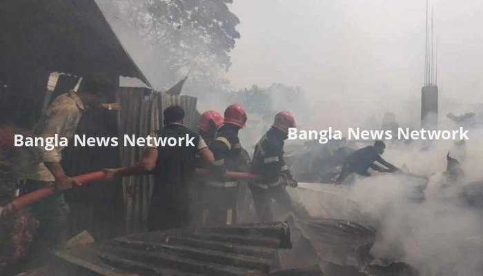 ভাষানটেকে বিআরপি বস্তির আগুন নিয়ন্ত্রণে