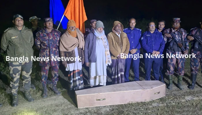 গুলিতে নিহত বাংলাদেশি যুবকের মরদেহ ফেরত দিল বিএসএফ-ভারতীয় পুলিশ