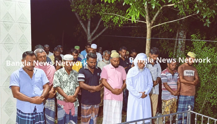 সাতক্ষীরায় এমপি নজরুলের দ্বিতীয় স্ত্রী মরিয়মের দাফন সম্পন্ন